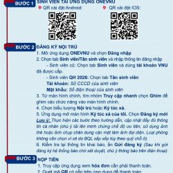 Hướng dẫn đăng ký nội trú trên ứng dụng ONEVNU (1)