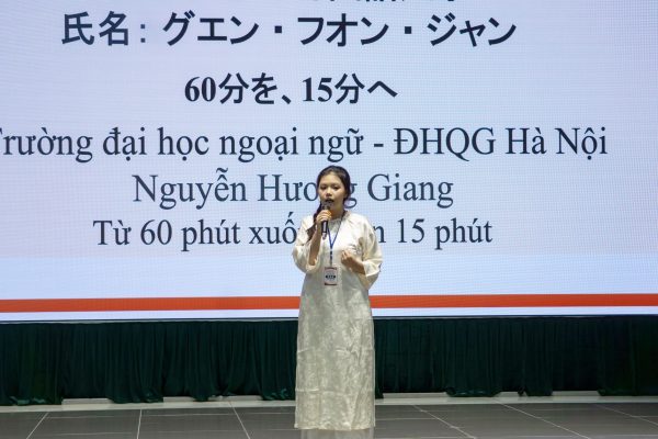 Sinh viên ULIS đạt giải Nhì Cuộc thi Hùng biện tiếng Nhật các trường đại học phía Bắc lần thứ 2