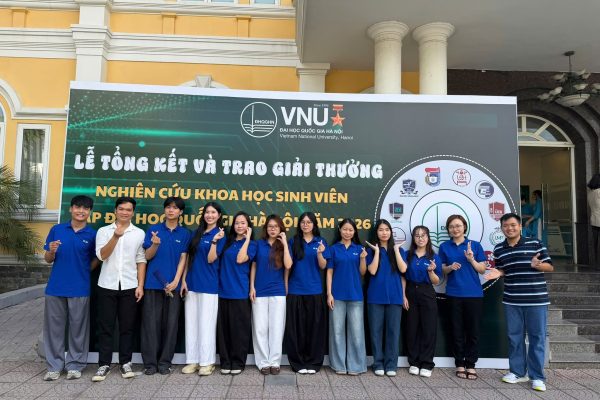 Sinh viên ULIS giành 01 giải Nhì và 02 giải Ba tại Hội nghị Tổng kết hoạt động nghiên cứu khoa học sinh viên cấp ĐHQGHN năm 2026