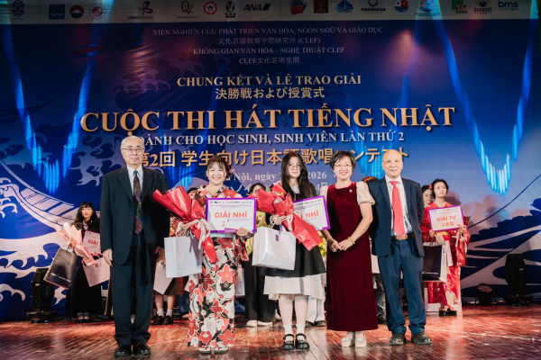 ULIS phối hợp tổ chức Cuộc thi hát tiếng Nhật dành cho học sinh, sinh viên lần thứ 2