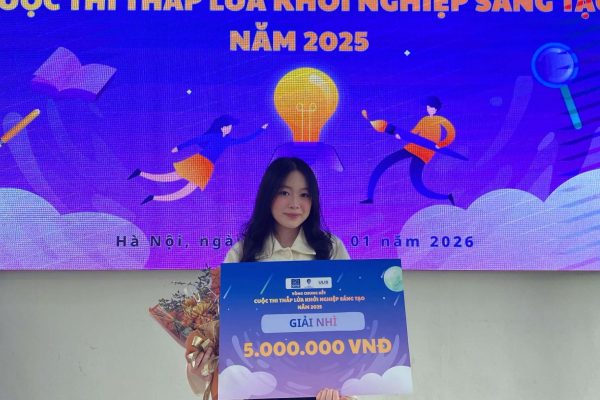 Sinh viên Lê Bích Thuỷ: “Cứ bắt đầu, đừng sợ sai hay bị đánh giá”