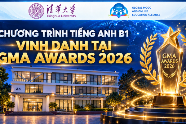 Chương trình Tiếng Anh B1 LMS được vinh danh tại GMA Awards 2026