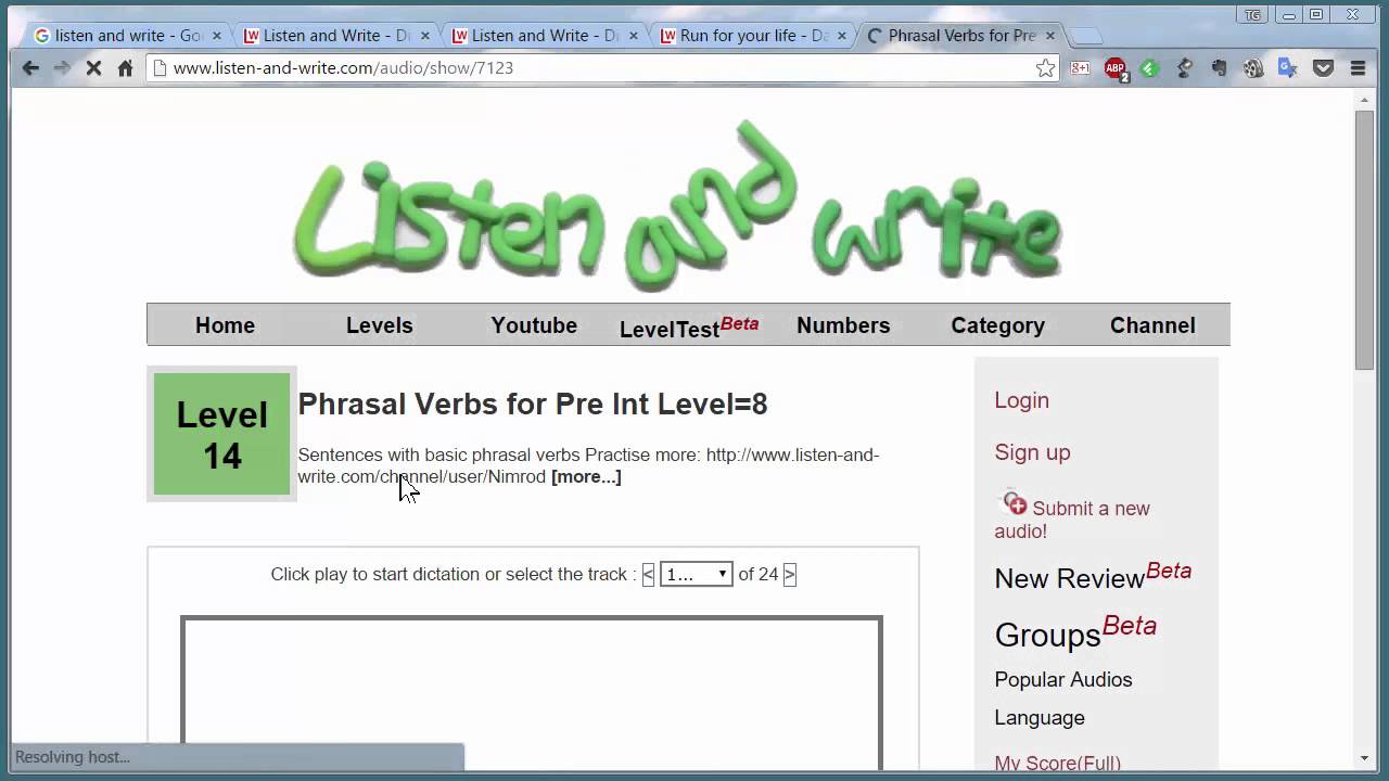 Website Listen-and-write h? tr? phat tri?n ki nang Nghe – Di?n dan SCI-CHAT