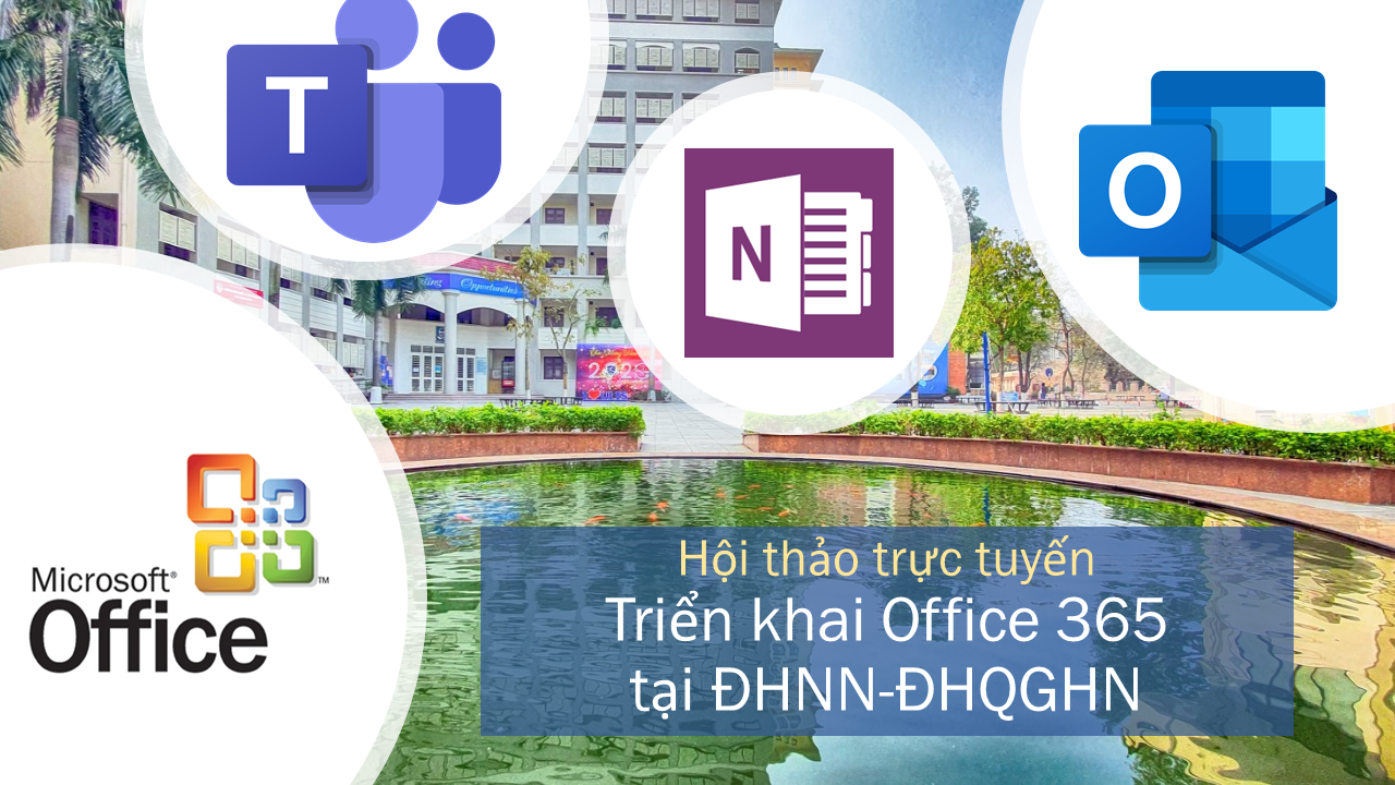 Triển khai ứng dụng phần mềm Microsoft Office 365 vào giảng dạy và quản trị  đại học tại ULIS – Diễn đàn SCI-CHAT